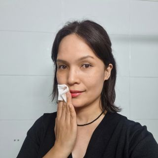 [후르디아] 눈시림없는 올영 립앤아이 리무버 — 5점을 준 리뷰어가 2024년 4월 올린 사용 사진