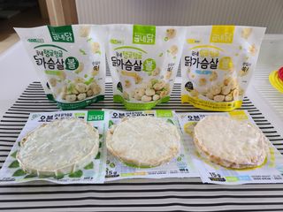 굽네몰 [굽네] 탱글탱글 닭가슴살볼 3종, 닭가슴살 오븐 스테이크 3종 — 5점을 준 리뷰어가 2021년 5월 올린 사용 사진