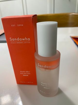 산다화 더블 이펙트 안티 링클 세럼 50ml — 5점을 준 리뷰어가 2022년 11월 올린 사용 사진