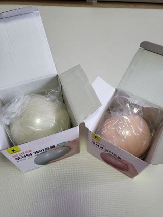 트라택 쿠셔닝 웨이트볼 0.5kg + 1kg SET — 5점을 준 리뷰어가 2022년 4월 올린 사용 사진