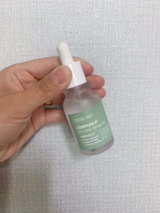 나나스킨 콤플렉스씨쓰리닥터클리어앰플 — 5점을 준 리뷰어가 2021년 4월 올린 사용 사진