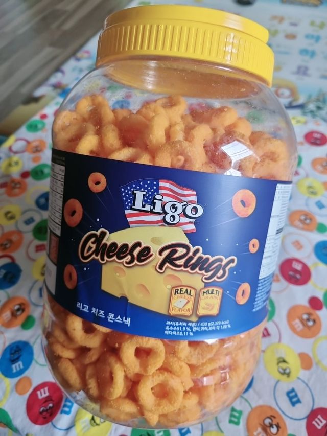 리고 치즈링 430g 리뷰 사진