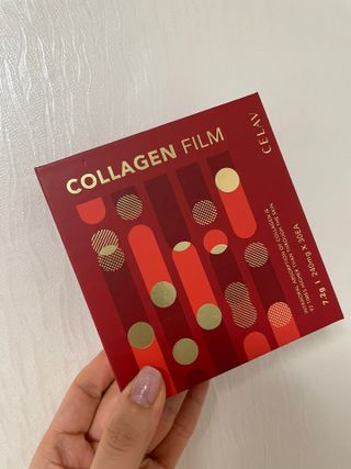 프리마인 귀족의 콜라겐, 92배 흡수율. 럭셔리 프리미엄 셀라브 콜라겐필름 30매 — 5점을 준 리뷰어가 2022년 6월 올린 사용 사진