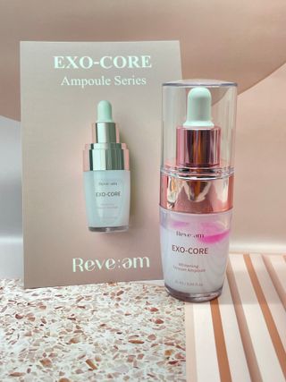 나우 [리브엠] 123억개 엑소좀으로 채운 눈부신 광채, 엑소코어 화이트닝 텐션 앰플 — 5점을 준 리뷰어가 2023년 6월 올린 사용 사진