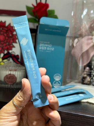 클린24시간 슬림앤유산균 1박스 (3.5g X 15포) — 5점을 준 리뷰어가 2023년 5월 올린 사용 사진