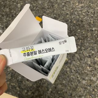 체인미 국화꽃 추출분말 에스오에스 곡류효소 과일채소 17종 혼합 분말 스틱 — 3점을 준 리뷰어가 2022년 1월 올린 사용 사진