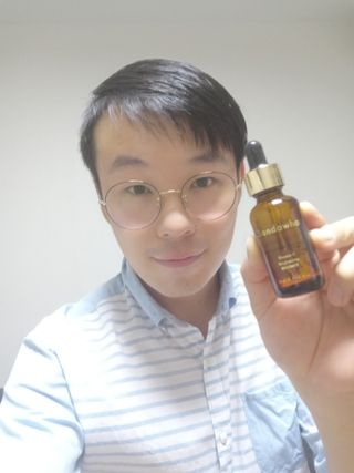 스킨큐어 산다화 비타민c 화이트닝 에센스 30ml — 5점을 준 리뷰어가 2021년 7월 올린 사용 사진