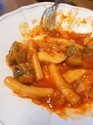한성기업 무볼레 닭떡볶이+해물떡볶이 2종 세트 — 5점을 준 리뷰어가 2021년 9월 올린 사용 사진