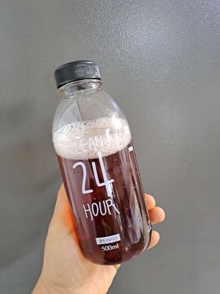 클린24시간 1BOX(5포) + 전용보틀(500ml) — 5점을 준 리뷰어가 2023년 5월 올린 사용 사진