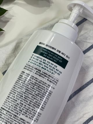 셀라피 에이리페어 크림 바디 워시 2세대 500ml — 5점을 준 리뷰어가 2021년 1월 올린 사용 사진