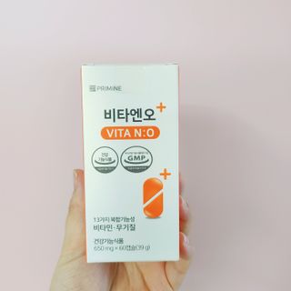 프리마인 성큼다가온 봄, 이너뷰티를 챙겨야 피부도 화사하게, 컨디션도 활기차게. 흡수율을 높인 고효율 비타민. — 5점을 준 리뷰어가 2022년 9월 올린 사용 사진