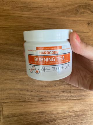 뉴트리션팩토리 하드코어버닝티 오리지널 — 5점을 준 리뷰어가 2021년 8월 올린 사용 사진