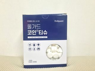 [올가드] 무방부제 대용량 코인티슈 500개입 + 휴대용케이스 1개 — 5점을 준 리뷰어가 2022년 12월 올린 사용 사진