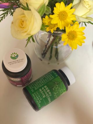 슬림플래닛 녹차카테킨 500mg 애프터밀 — 4점을 준 리뷰어가 2021년 9월 올린 사용 사진