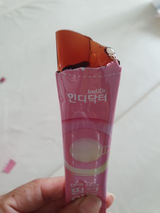 [인디닥터] 면역 생생 핑크 이뮨 젤리 — 5점을 준 리뷰어가 2022년 6월 올린 사용 사진