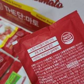 제이제이바이오 더단마토 프리미엄주스 100ml 30팩입 - 무설탕 스테비아 토마토즙 — 5점을 준 리뷰어가 2022년 1월 올린 사용 사진