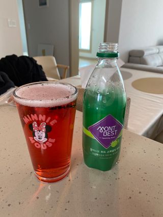 몽베스트 Montbest with Sparkling water Lime20병 — 5점을 준 리뷰어가 2021년 10월 올린 사용 사진
