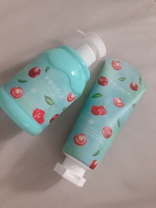 [후르디아] 과즙 뿜뿜_체리 바디워시+바디에센스 세트 — 5점을 준 리뷰어가 2020년 12월 올린 사용 사진