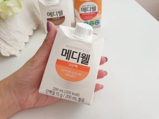 메디웰 살맛나는 캠페인 체험팩 — 5점을 준 리뷰어가 2021년 11월 올린 사용 사진