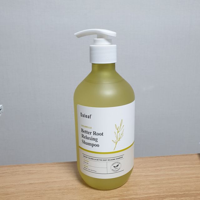 달리프 클로렐라 베러 루트 릴렉싱 샴푸 500ml 리뷰 사진