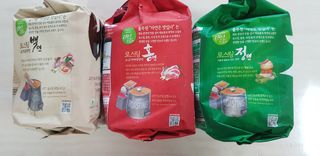 [풀무원] 자연은맛있다 정면, 백면, 홍면  세트 — 5점을 준 리뷰어가 2021년 4월 올린 사용 사진