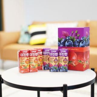 [롯데칠성] 야채듬뿍 더'진한 [롯데칠성] 야채는 이제 COLORFULL! 야채듬뿍  더 진한 레드 4개 +퍼플 4개 (총 8개) — 5점을 준 리뷰어가 2023년 6월 올린 사용 사진