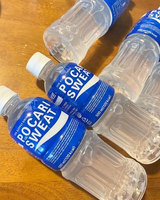 [동아오츠카] 포카리스웨트  500ml PET + 이온워터 500ml PET — 5점을 준 리뷰어가 2025년 6월 올린 사용 사진