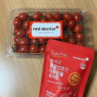 레드닥터 대추방울토마토 + 통째로 동결건조한 대추방울토마토 — 5점을 준 리뷰어가 2022년 12월 올린 사용 사진