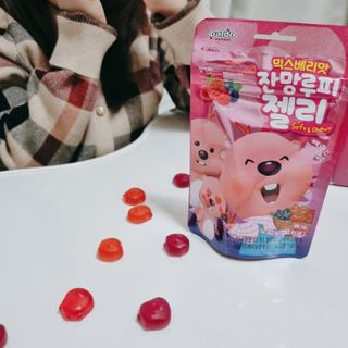 [팔도] 잔망루피젤리 믹스베리맛 42g 8개 — 5점을 준 리뷰어가 2022년 1월 올린 사용 사진