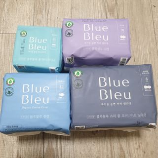 블루블루 유기농 순면 커버 생리대 — 5점을 준 리뷰어가 2021년 1월 올린 사용 사진