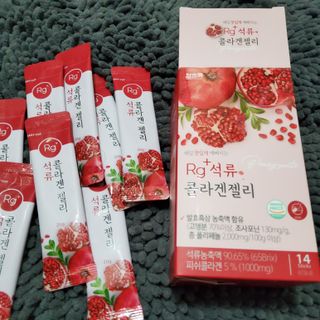 함초록 Rg+ 석류콜라겐젤리 — 4.5점을 준 리뷰어가 2021년 3월 올린 사용 사진