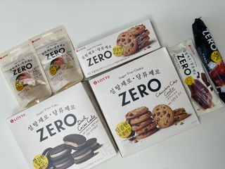 ZERO (초콜릿 칩 쿠키, 카카오 케이크, 후르츠 젤리, 아이스 콜라, 아이스 초코바) — 5점을 준 리뷰어가 2022년 6월 올린 사용 사진