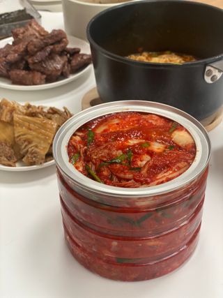 셰프애찬 알배기 겉절이 김치 1kg — 5점을 준 리뷰어가 2022년 10월 올린 사용 사진