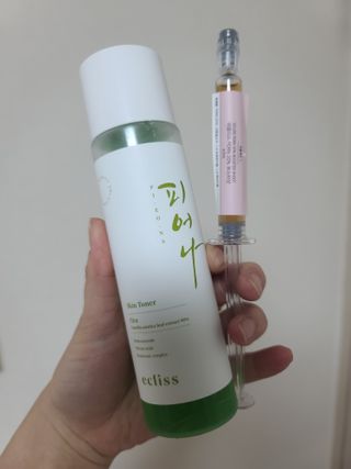 에클리스 피어나 스킨토너 — 5점을 준 리뷰어가 2022년 3월 올린 사용 사진