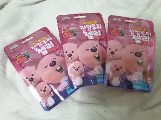 [팔도] 잔망루피젤리 믹스베리맛 42g 8개 — 4점을 준 리뷰어가 2022년 2월 올린 사용 사진