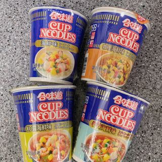 NISSIN 닛신 컵누들  4종 - 씨푸드오리지날, 씨푸드 스파이시, 씨푸드 커리, 씨푸드 XO소스 — 5점을 준 리뷰어가 2022년 1월 올린 사용 사진