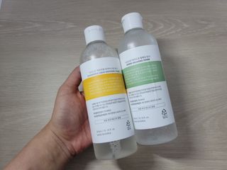 나나스킨 하이드로릴렉싱토너 — 5점을 준 리뷰어가 2021년 6월 올린 사용 사진