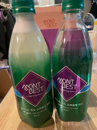 몽베스트 Montbest with Sparkling water Plain 20병 — 5점을 준 리뷰어가 2022년 12월 올린 사용 사진