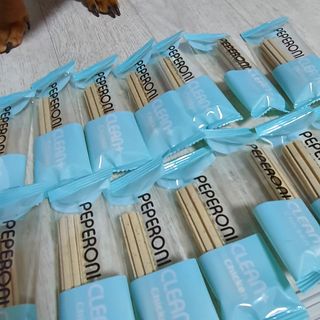 페페로니 클린플러스 덴탈치킨껌 10g x 14p — 4.5점을 준 리뷰어가 2021년 7월 올린 사용 사진