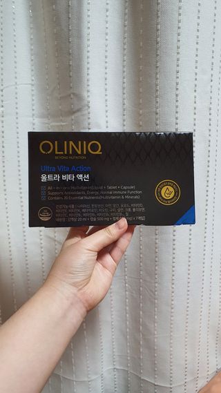 올리닉 울트라비타액션 — 5점을 준 리뷰어가 2021년 10월 올린 사용 사진