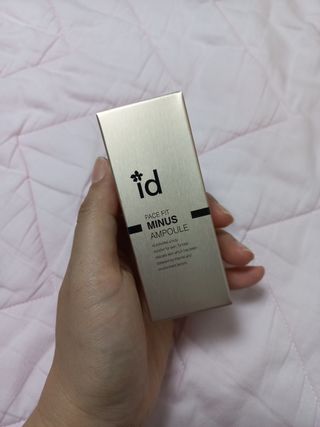 아이디플라코스메틱 아이디 페이스핏 마이너스 앰플 — 5점을 준 리뷰어가 2021년 10월 올린 사용 사진