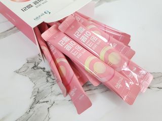 [인디닥터] 면역 생생 핑크 이뮨 젤리 — 5점을 준 리뷰어가 2022년 5월 올린 사용 사진