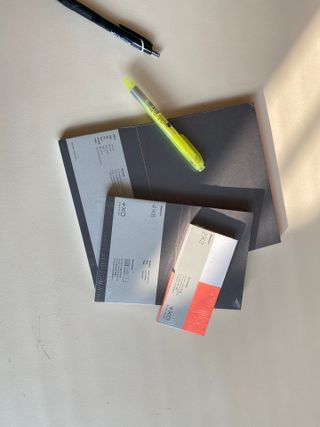 플러스엑스 오브젝트 Object by 3 크리에이티브 세트 - 아이디어노트, 위클리플래너, 스티키메모패드 — 5점을 준 리뷰어가 2022년 1월 올린 사용 사진