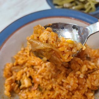[푸딩팩토리] 요잇조잇 닭갈비 닭가슴살/김치 닭가슴살 곤약볶음밥 2종 (김치볶음밥 2개 닭갈비 볶음밥 1개) — 5점을 준 리뷰어가 2022년 8월 올린 사용 사진