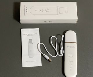 디하우트 랩 4 in 1 갈바닉 아쿠아 워터 필링기 스킨스크러버 — 5점을 준 리뷰어가 2021년 11월 올린 사용 사진