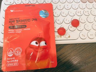 [푸름웰니스] 라바 멀티비타민 구미 36g — 5점을 준 리뷰어가 2022년 4월 올린 사용 사진