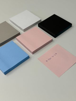 [3M] 포스트잇 점착메모지 강한점착용 노트654 심플리서린 5패드 430매 — 5점을 준 리뷰어가 2024년 9월 올린 사용 사진