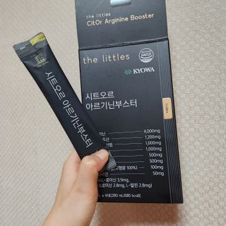 더리틀스 시트오르 아르기닌부스터 — 5점을 준 리뷰어가 2022년 11월 올린 사용 사진