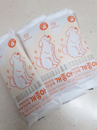 My Pet Care 모발과 모질 피부건강에 개좋아 — 4점을 준 리뷰어가 2021년 2월 올린 사용 사진