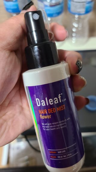 달리프 글램 헤어 데오미스트 100ml 라벤더 or 플라워 — 5점을 준 리뷰어가 2021년 2월 올린 사용 사진